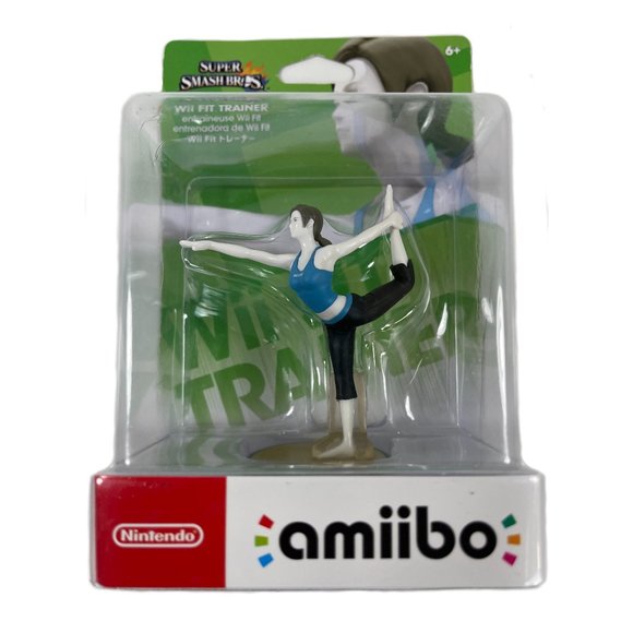 Nintendo Other - Nintendo Amiibo Figure Super Smash Bros Series Wii Fit Trainer - Factory Sealed